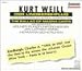 Kurt Weill: Der Lindbergflug; Ballad of Magna Carta; Weill & Hindemith: Der Lindbergflug