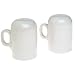 Fiestaware White 756 4-1/2-by-4-Inch Stovetop Salt and Pepper Set
