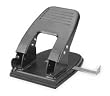 Industrial Grade 2WFT7 Paper Punch, 2-Hole, Blk, 30 Sheet