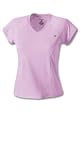  : Champion Women's Double Dry Texture Tee, White, Medium