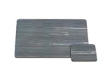Denby Grey Stripes Coaster