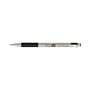 Zebra's F-301 Stainless Steel Retractable Ballpoint Pen 0.7mm Black Dozen (27110AMZ)