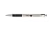Zebra's F-301 Stainless Steel Retractable Ballpoint Pen 0.7mm Black Dozen (27110AMZ)
