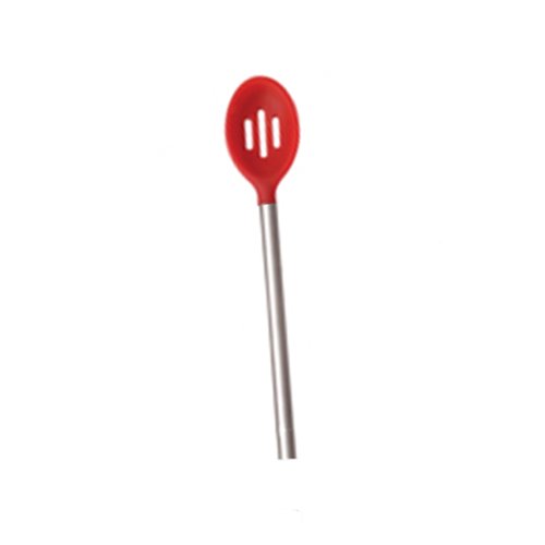 Childrens Toyshop  Kitchen & Housewares : Tovolo Red Slotted Stainless Spoon 11.75-in.