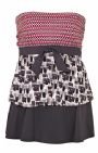 Chiffon Cubism Two Piece Plus Size Bandeau Skirtini Swimsuit by Liz Claiborne Plus Size Swimsuits Plus Size Swimsuits - Buy Chiffon Cubism Two Piece Plus Size Bandeau Skirtini Swimsuit by Liz Claiborne Plus Size Swimsuits Plus Size Swimsuits - Purchase Chiffon Cubism Two Piece Plus Size Bandeau Skirtini Swimsuit by Liz Claiborne Plus Size Swimsuits Plus Size Swimsuits (Liz Claiborne&reg;, Liz Claiborne&reg; Swimsuits, Liz Claiborne&reg; Womens Swimsuits, Apparel, Departments, Women, Swimwear, Womens Swimsuit)