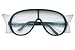 Prodigy Safety Glasses SLX (Black Frame, Clear Lens)