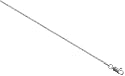 Sterling Silver 1.2 mm Italian Medium Box Chain, NICKEL FREE (Available in Different Lengths)