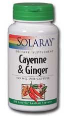 Cayenne & Ginger 465mg - 100 - Capsule