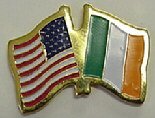 Ireland & U.S. Lapel Pin