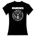 RAMONES - Presidential Seal - Black Women's / Girls T-shirt (Girlie / Babydoll)