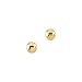 14K Yellow Gold 3 MM Children's Ball Earrings