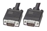 SVGA Cable, HD15 Male / Male, 100.0 ft, # Coax: 3