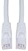 CAT6, UTP, with Molded Boot, 500MHz, White, 75 ft