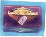 Double 12 Colour Dot Dominoes in Tin