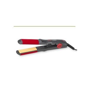 CHI 1″ Adjustable Turbo Digital Flat Style Iron by Farouk – Red/ Black