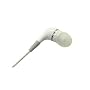 Ecouteur kit pieton oreillette casque avec micro pour Apple iPod iPhone V1 3G 3GS - Telecommande, jack 3.5 - Blanc