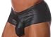Men's Fitted Bun Hugging Boxer Brief Underwear shorts with Pouch