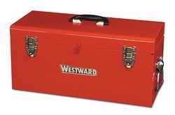 Westward 2CZY6 Portable Tool Box, 20 Wx8 2/3 Dx9 1/2 H