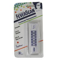 HealthPersonalCare: Thermometer Feverscan Liquid Crystal Display   1 ea