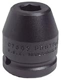 Proto 07538 3/4 Drive 2-3/8 6-Point Standard Length Impact Socket