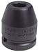 Proto 07538 3/4 Drive 2-3/8 6-Point Standard Length Impact Socket
