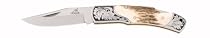 Gerber 22-41052 Stag Lock-Back Double Bolster Fine Edge Pocket Knife