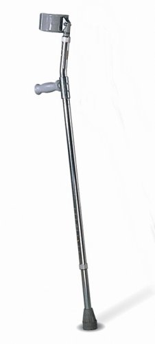Adult Single Forearm Crutch - For Users 5'0