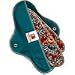 Health & Personal Care : Reusable Menstrual Pad - Daytime/Maroon, 1 ea