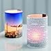 Image Lantern - Glass, Stainless Steel, Plastic - 2 Pics