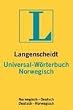 Langenscheidt Universal-W�rterbuch Norwegisch