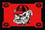 Georgia Bulldogs Area Rug- Buldog Logo