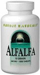 Alfalfa 10 Grain 648 mg 1000 Tabs Source Naturals