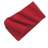 Upscale 100% Polyester Extra Long Fleece Scarf - Red