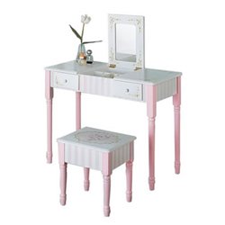 Childrens Toyshop  Toys : Vanity Table and Stool
