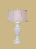 PURE WHITE JADE UPRIGHT LAMP