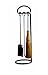 S-Shaped Fireplace Tool Set - Rustic Charcoal