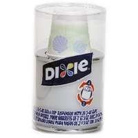 Dixie Bath Cup Dispenser-White-1 ct