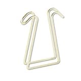 AOPT1309 HOOK,COAT,PART,2HKS,BS