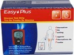 Home Aide Diagnostics Easy Plus Glucose Test Strips 50/bx