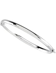 Clevereves 14K White Gold Bangle Bracelet Bangle Bracelet
