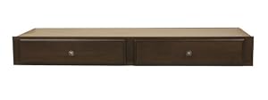 Offspring Violet 2 Drawer Crib Storage, Cocoa