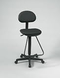 Alvin Economy Drafting Chair w/Footrest Black