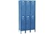 Penco Locker Double Tier 12x12x36 6 Doors Assembled Marine Blue