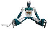 Stikfas G2 Alpha Male Lite Pack Action Figure Kit TEAL Hockey Player