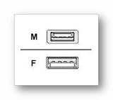 APC 19103CL-3F-1E 3-Feet USB 2.0 Clear USB-A Male USB-A Female Extension Cable