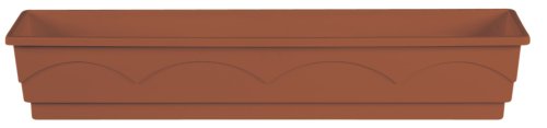 Emsa 501839 Blumenkasten 100 cm terracotta LAGO AQUA COMFORT