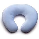 Boppy Luxe Blue Cloud Nursing and Infant Support Pillow