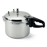 Vasconia 8 Quart Aluminum Pressure Cooker for Traditional and Modern Cooking