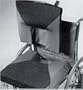 Span America Sacral Dish Pressure Relief Back Cushion 16X16" - Model 321r