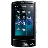 Buy Sony NWZA864BLK 8GB A Series MP3 player Black with Bluetooth 2.8 Inch Touch Screen